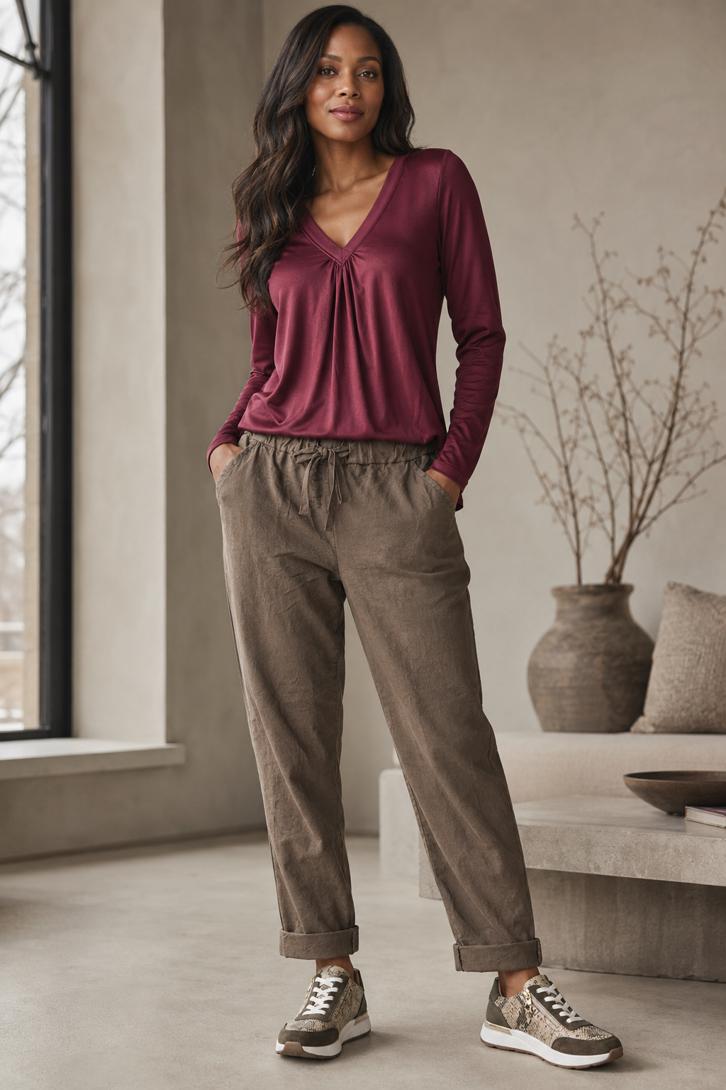 Chocolate Basic Jogger