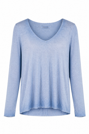 Blue Basic Knit