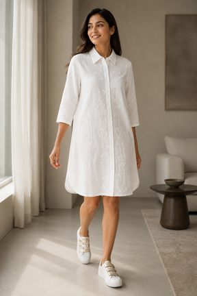 White Jayden Tunic