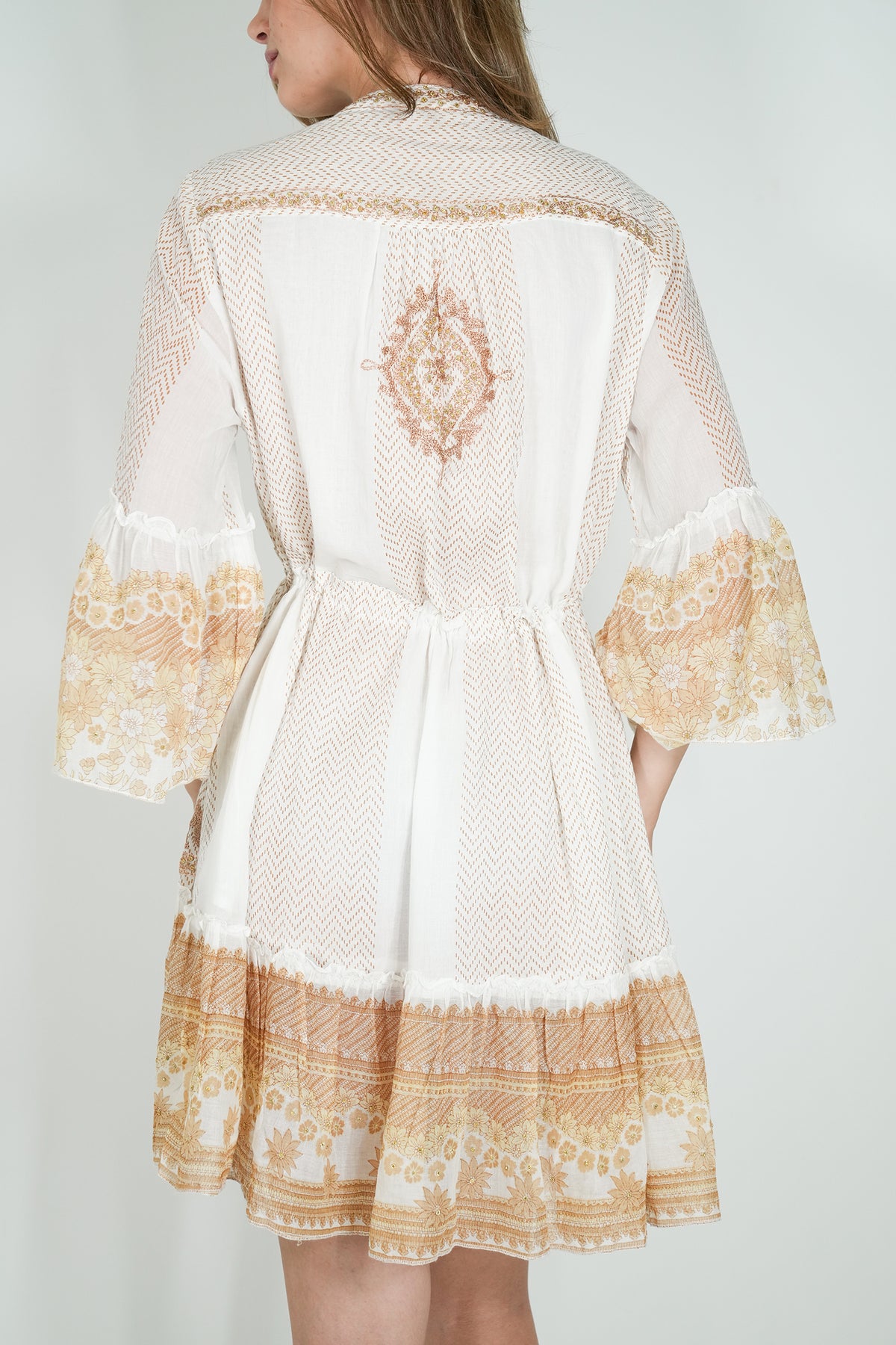 Gold Cotton Jenna Tunic