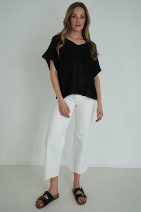 Black Basic Knit