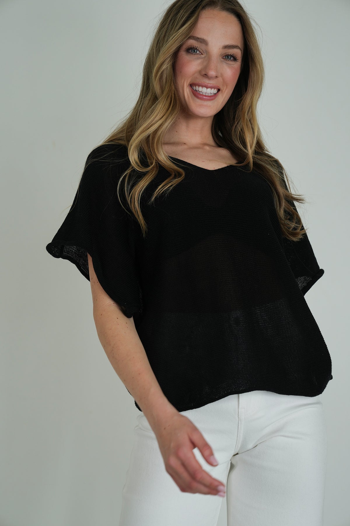 Black Basic Knit