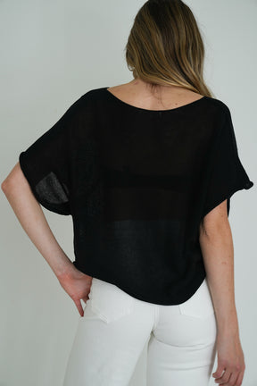 Black Basic Knit
