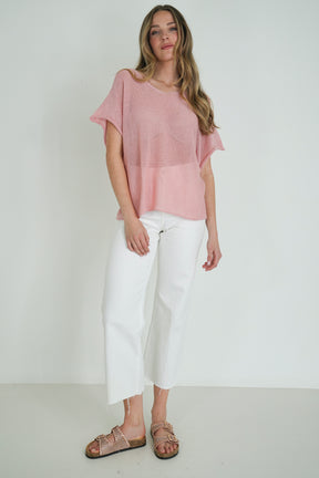 Salmon Basic Knit