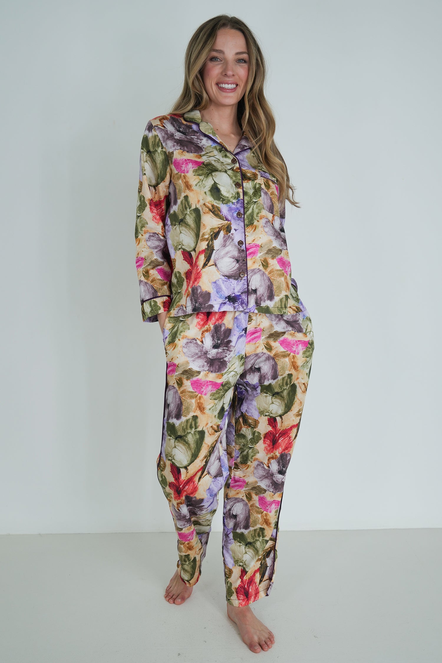 Purple Jennifer Long Set PJ