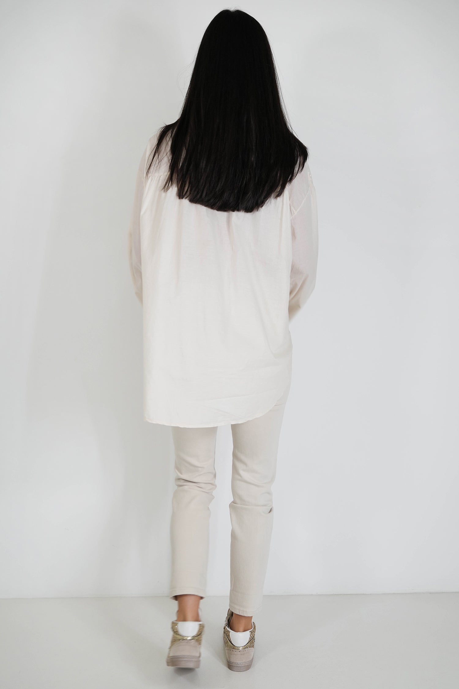 Cream Upstyled Shirt