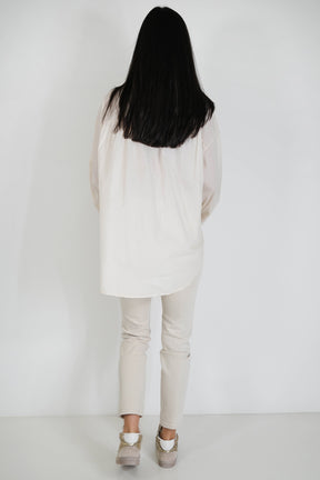 Cream Upstyled Shirt