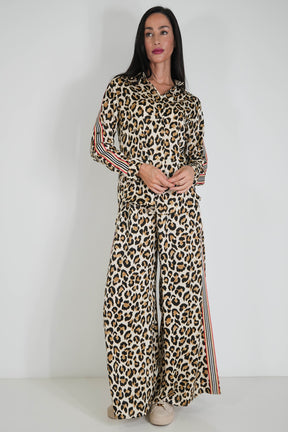 Leopard Striped Pant