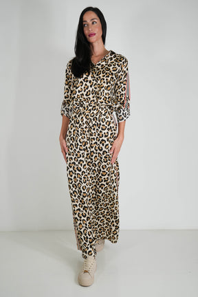 Leopard Striped Pant