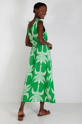 Green Palm Dress