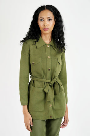 Military Cardigan