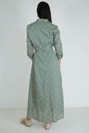 Sage Diyana Shirt Dress