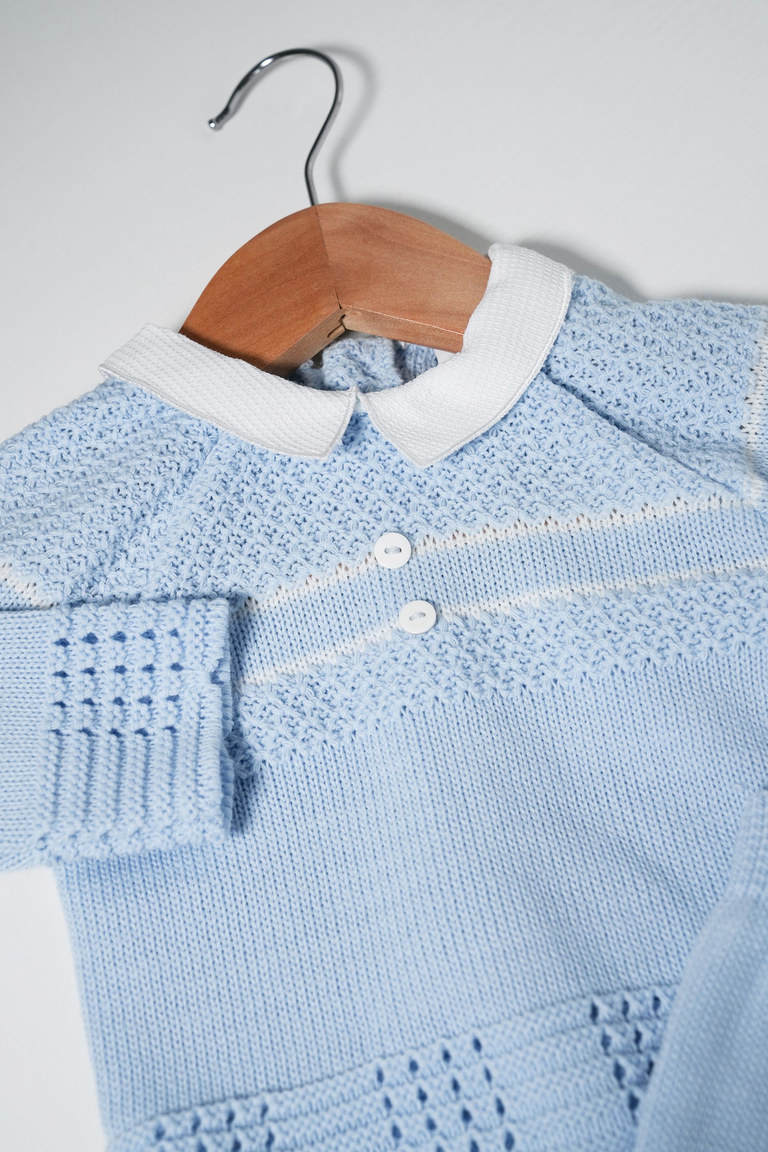 Blue Joshua Knit Set