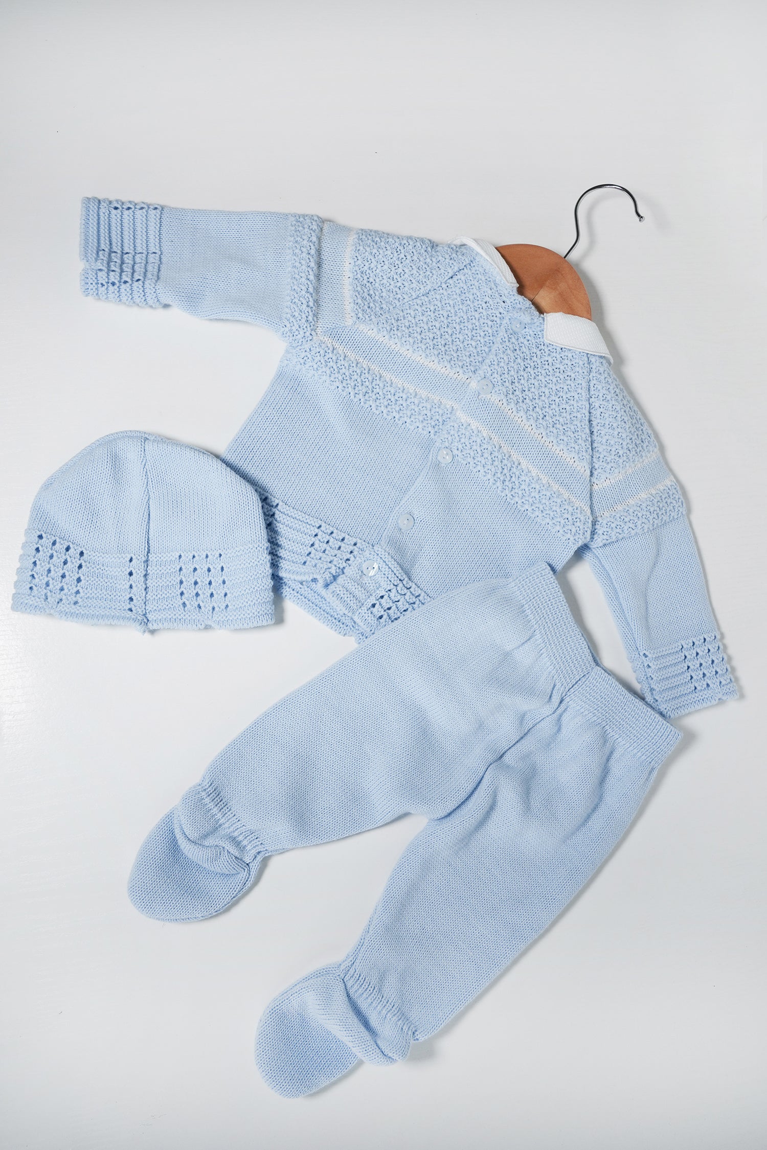 Blue Joshua Knit Set