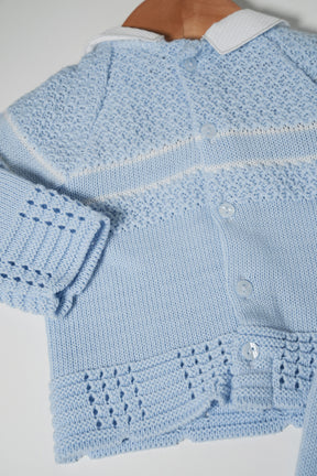 Blue Joshua Knit Set