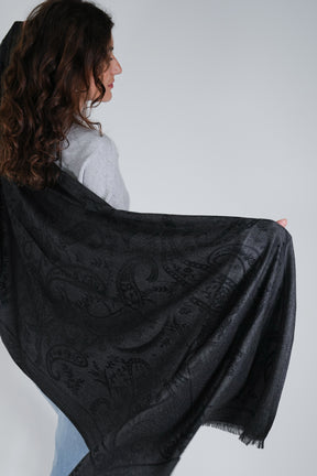 Black Debbie Scarf