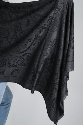Black Debbie Scarf