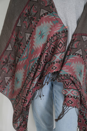 Burgundy Lola Scarf