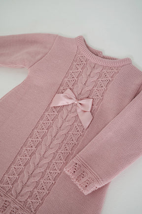 Blush Knit Dress Set