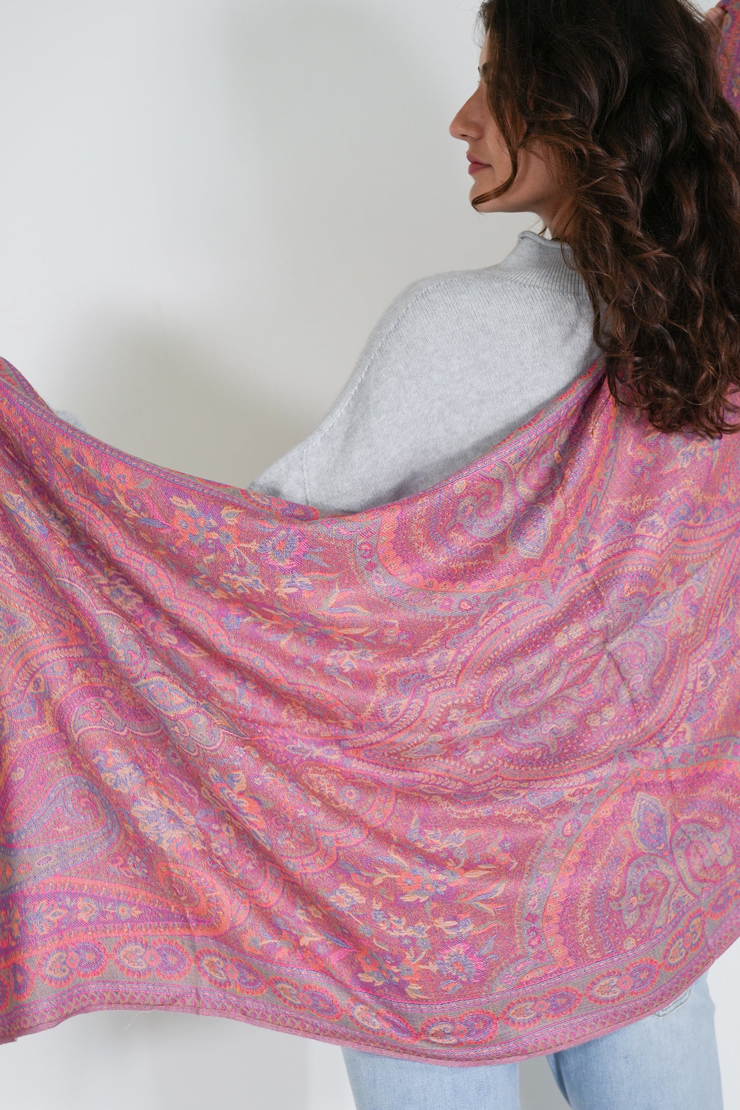 Pink Ruby Scarf