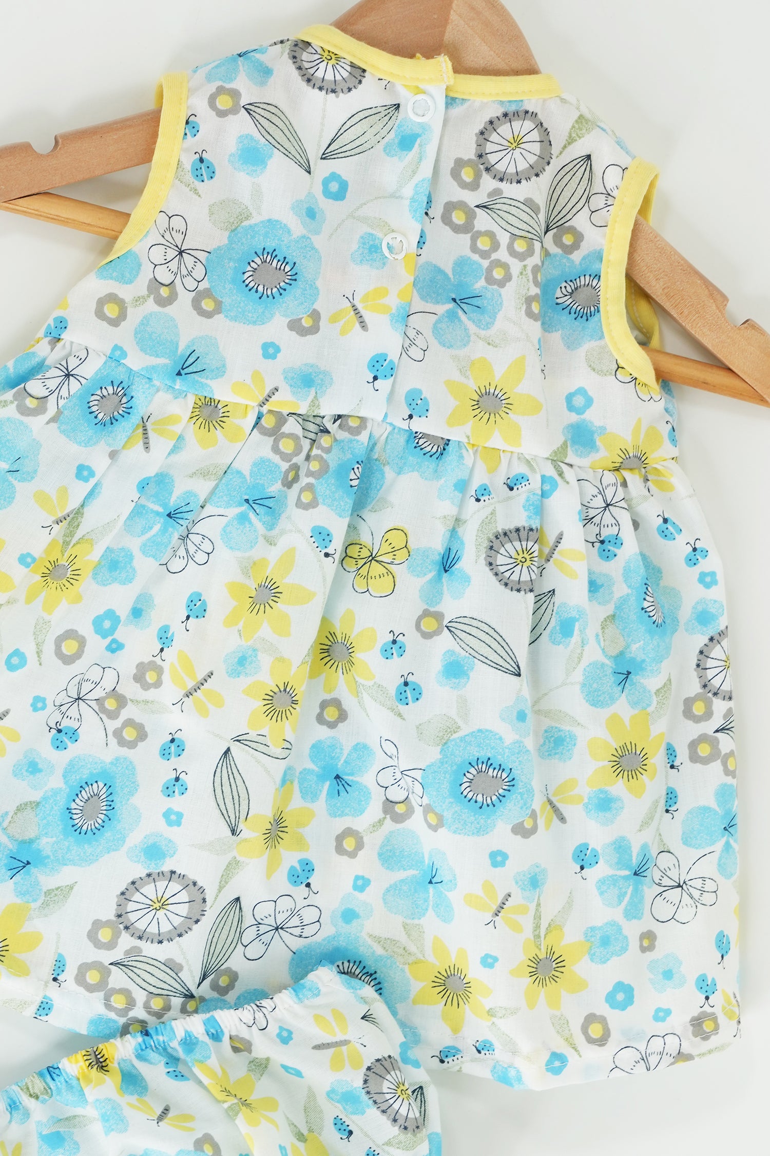 Yellow/Turquoise Lizzy Frock