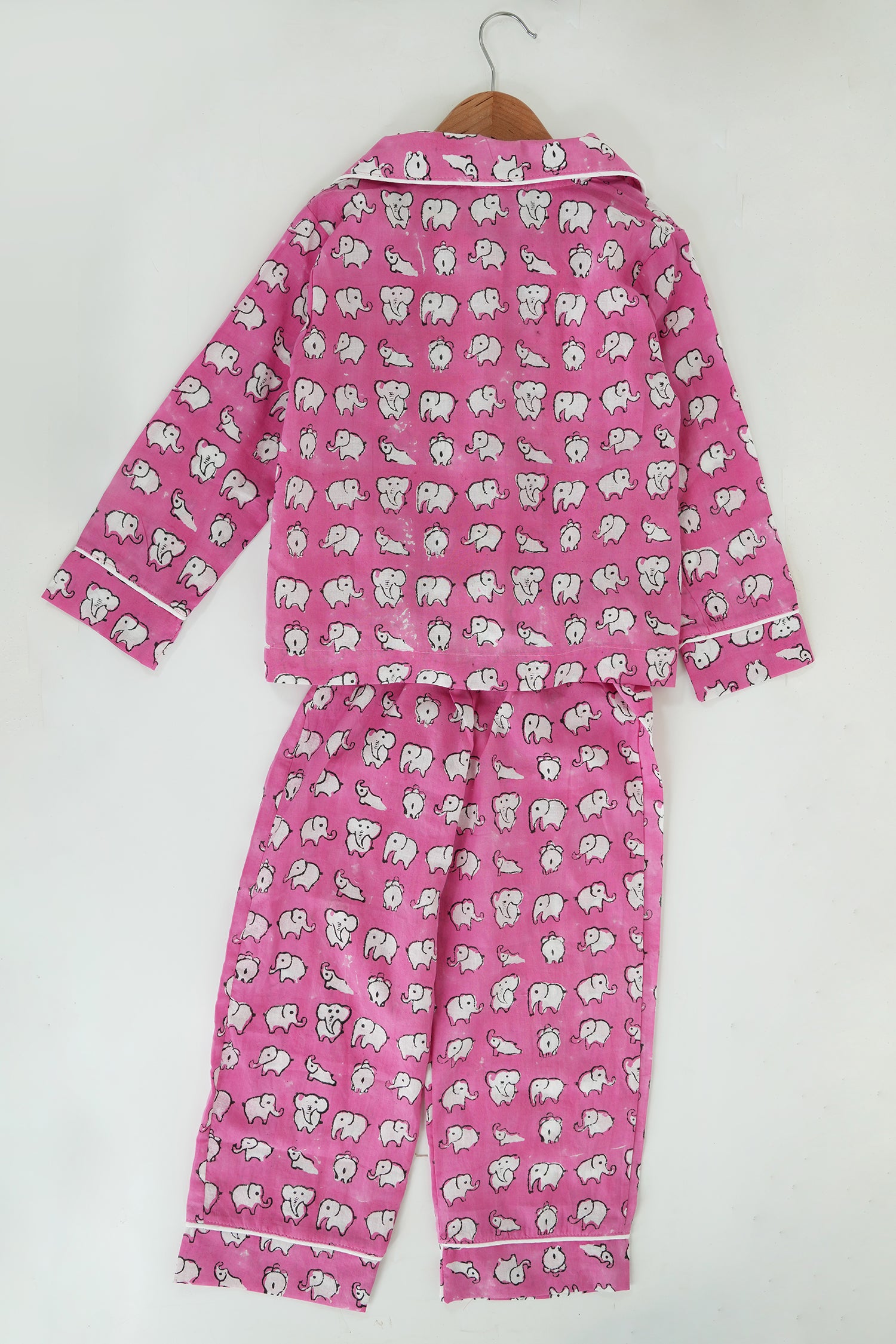 Pink Elephant Kids PJs