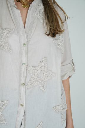 Taupe Star Shirt