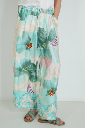 Sage Floral Pant