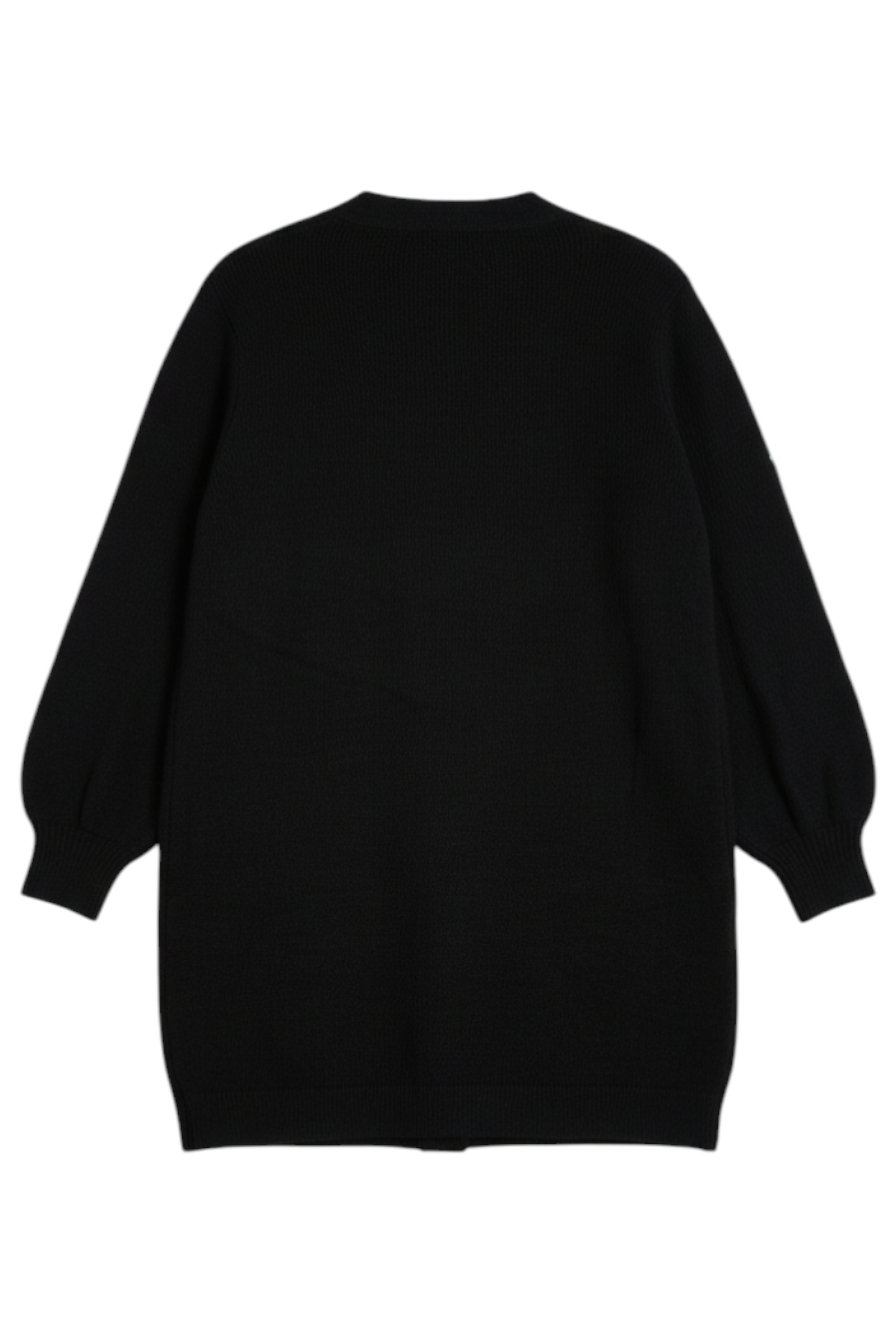 Black Floral Sleeve Cardigan