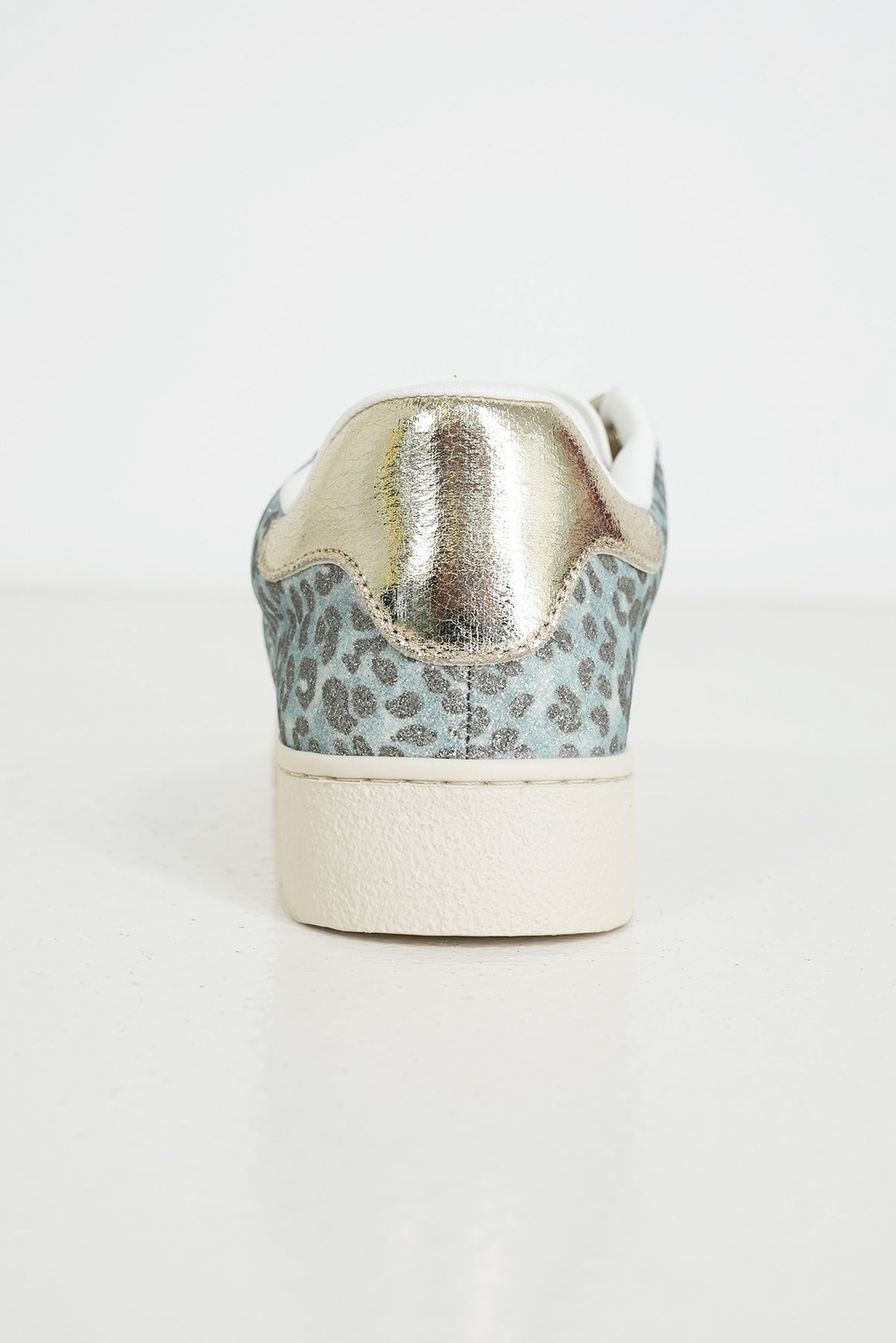 Turquoise Leopard Shimmer Sneaker, sneaker from Something Pretty, alternative view
