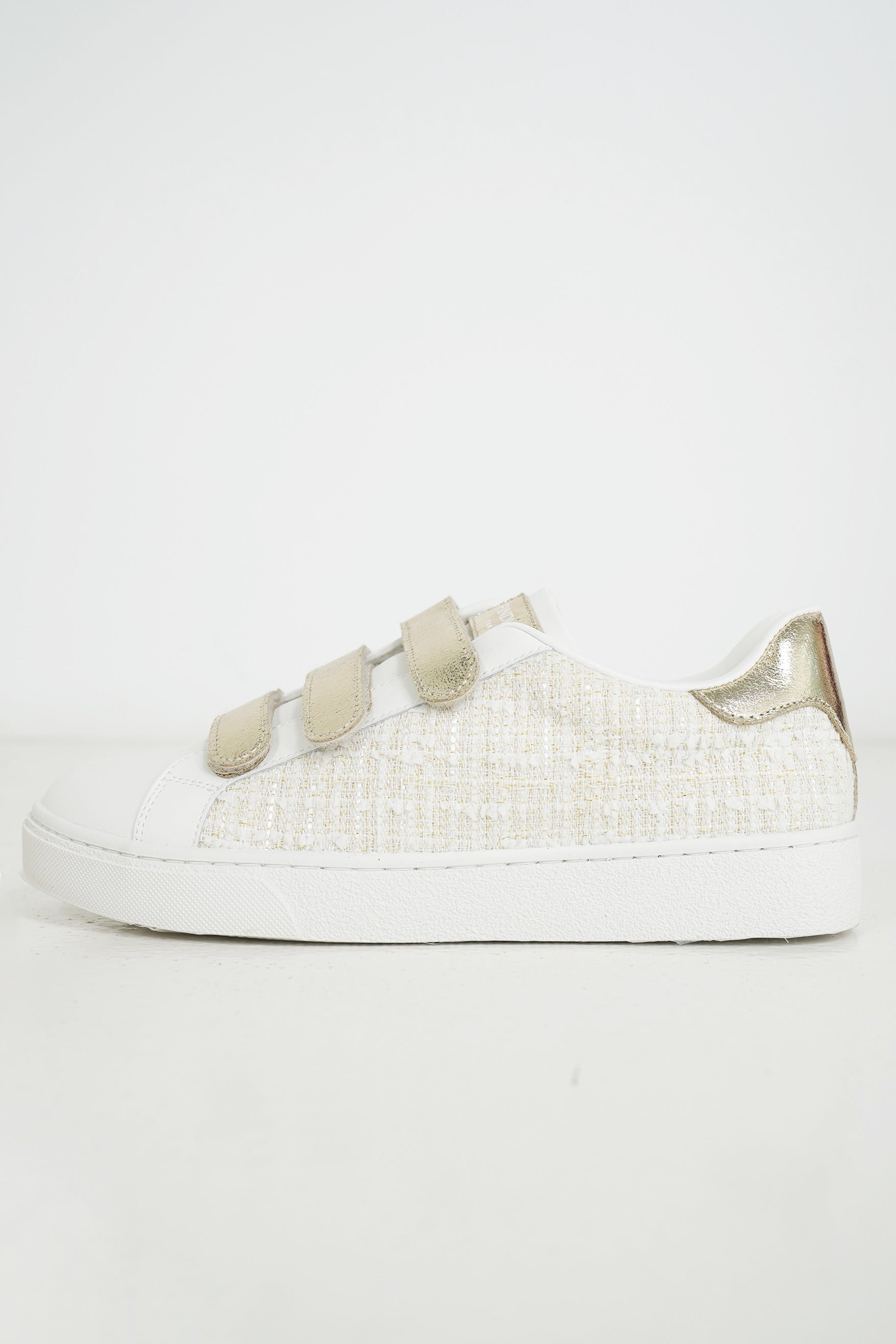 White Dina Sneaker, sneaker from Something Pretty, alternative view