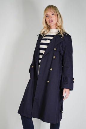 Navy Trench Coat