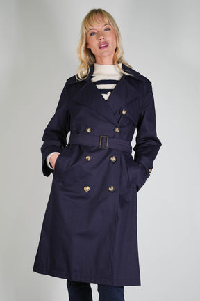 Navy Trench Coat