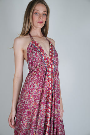 Cerise Mirror Sabs Dress