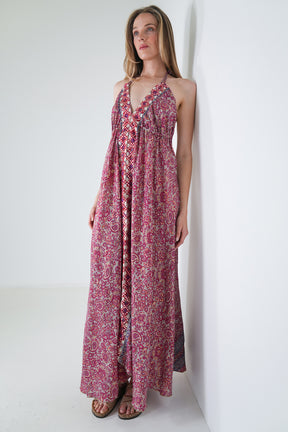 Cerise Mirror Sabs Dress