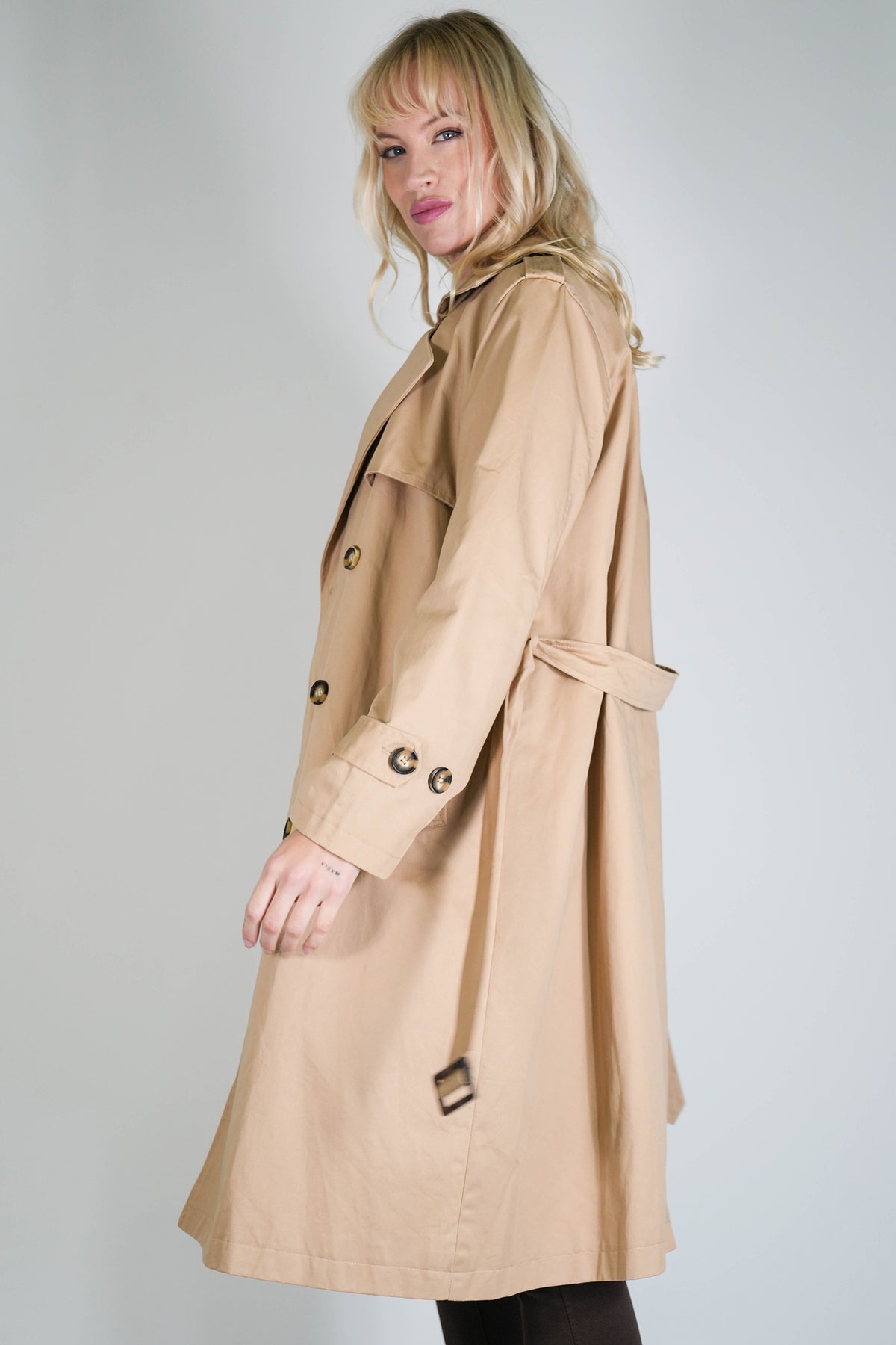 Beige Trench Coat