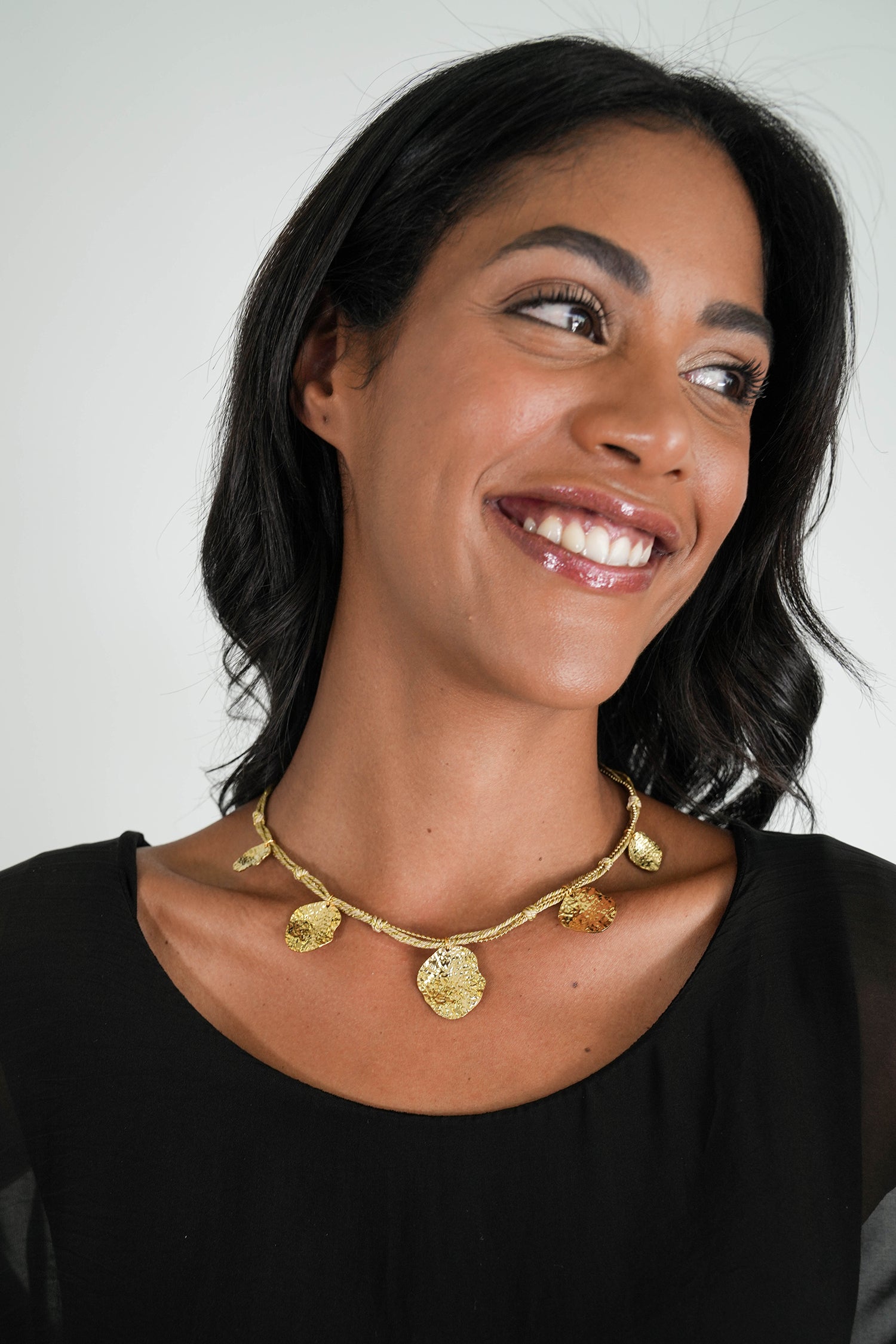 Christina Necklace, necklace from Something Pretty, alternative view