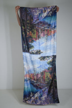 European Reversible Silk carf