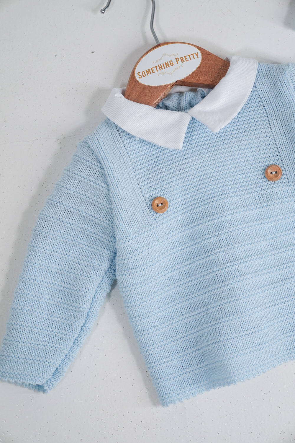 Light Blue Max Knit Set