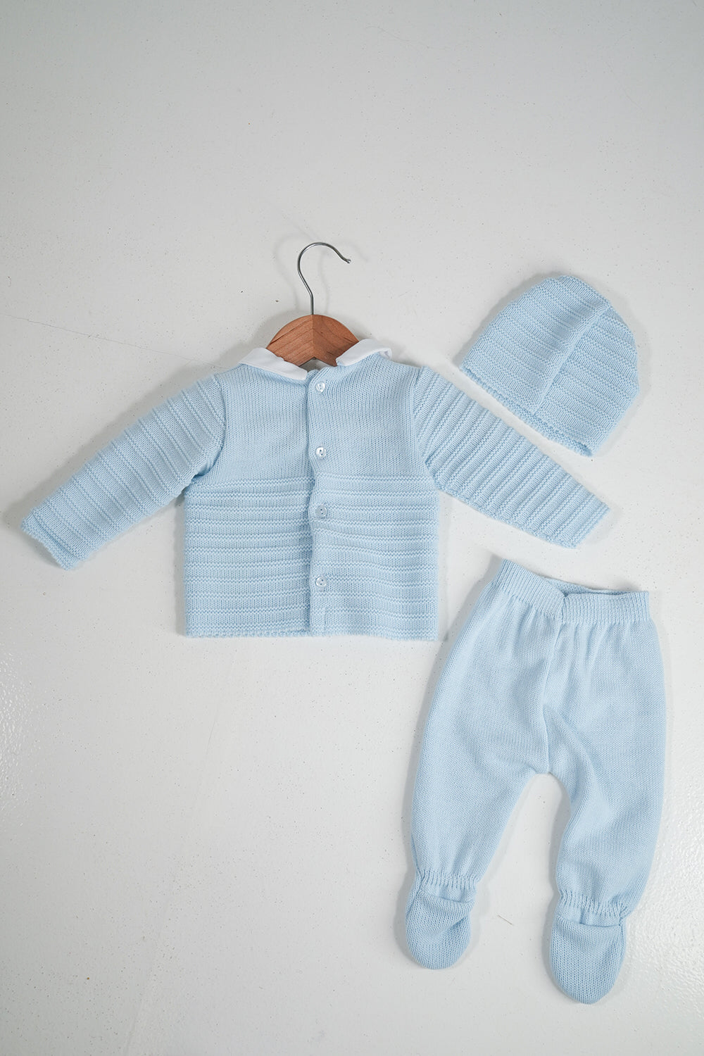 Light Blue Max Knit Set