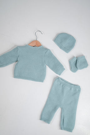 Sage Wrap Knit Set