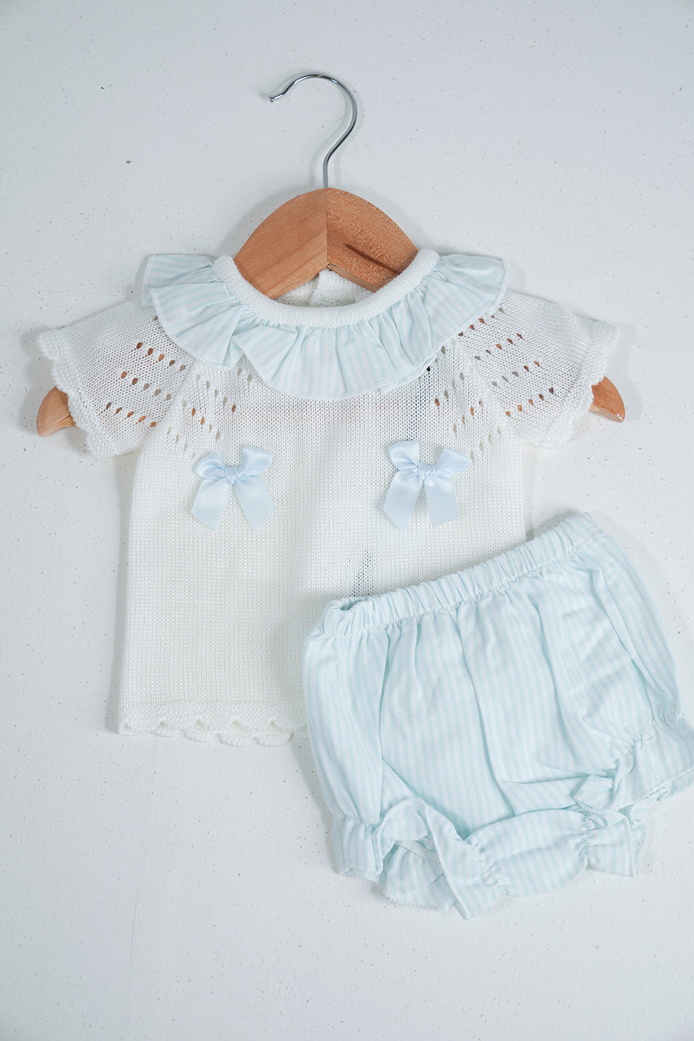Candy Striped Knit Set