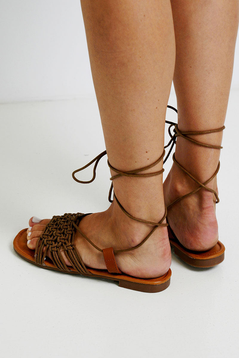 Tan Emma Sandal