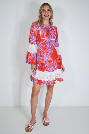 Red and Purple Kate Tunic