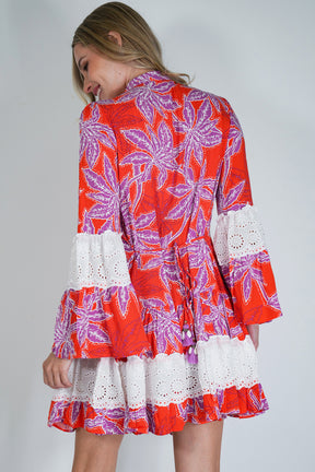 Red and Purple Kate Tunic