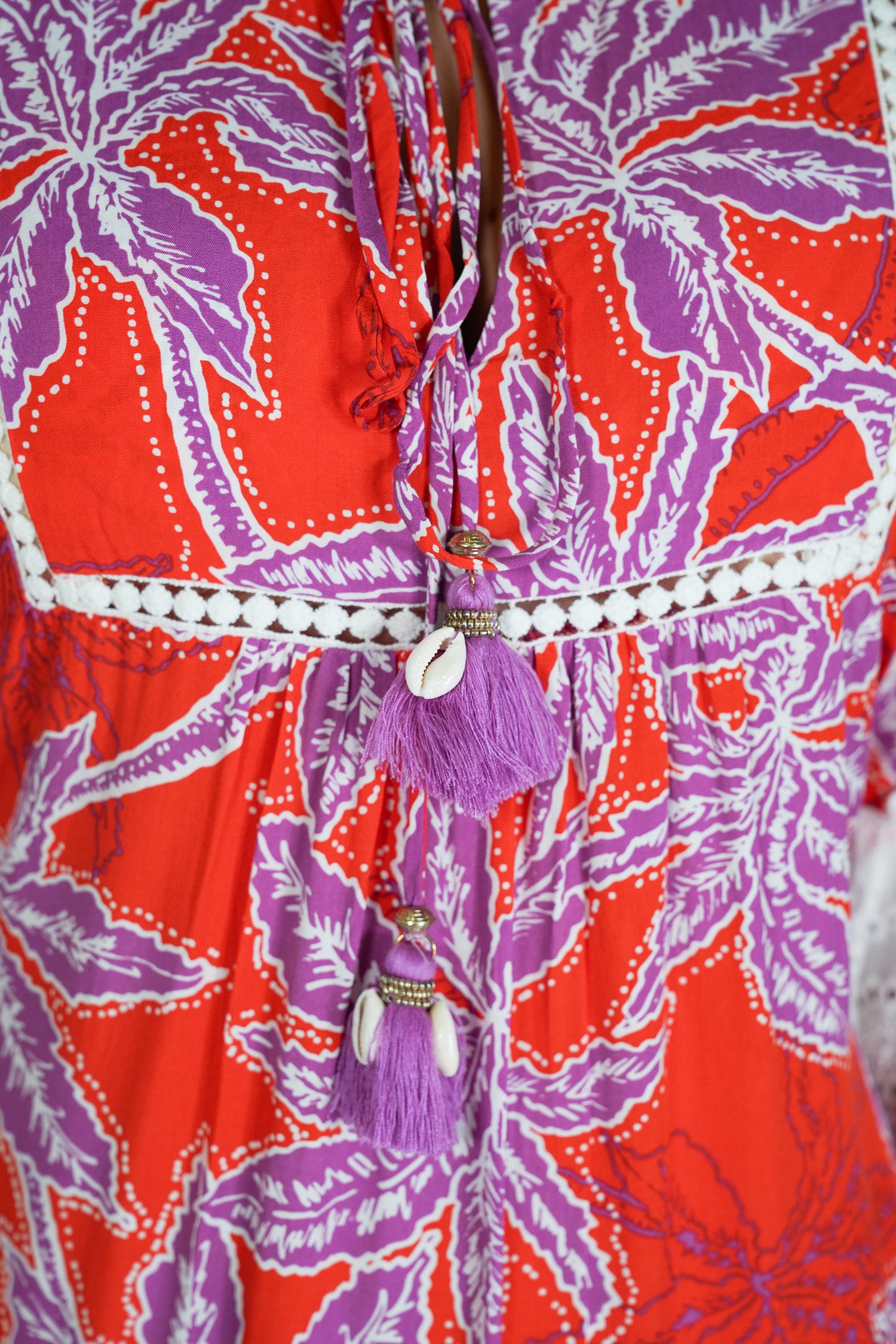 Red and Purple Kate Tunic