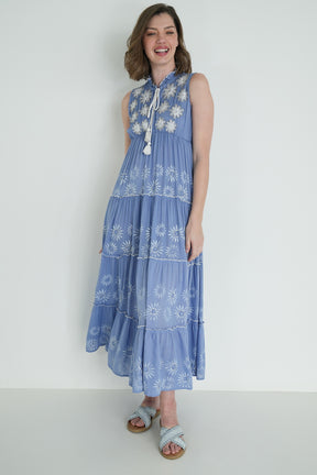 Blue Maryam Dress