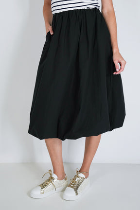 Black Bubble Skirt