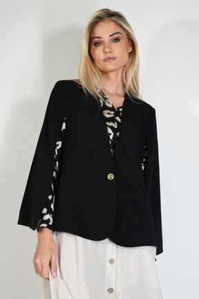 Black Cape Blazer