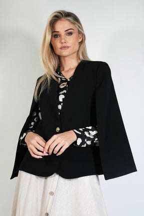 Black Cape Blazer